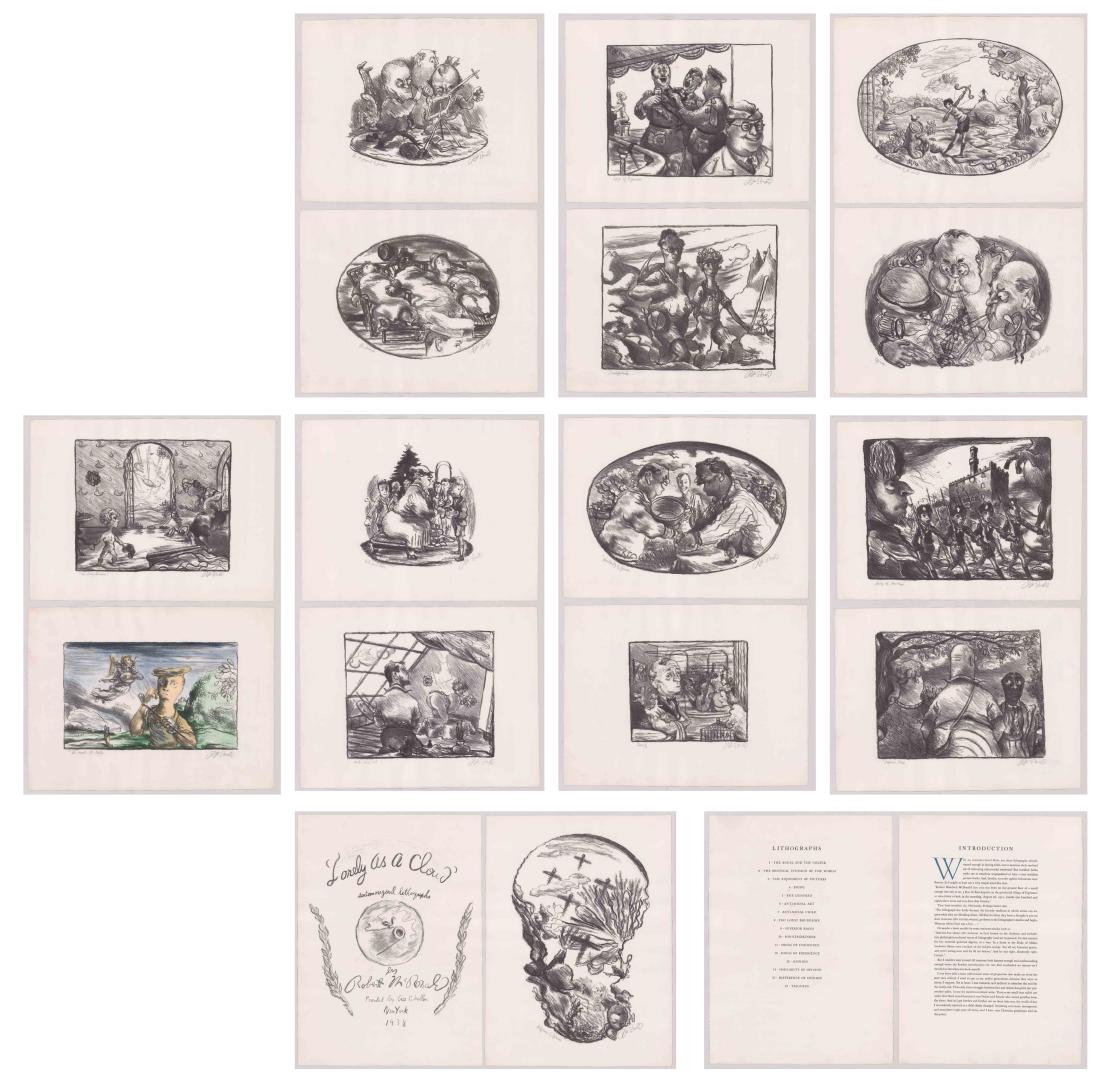 Robert M. McDonald Collection of 15 Lithographs (1 of 10)