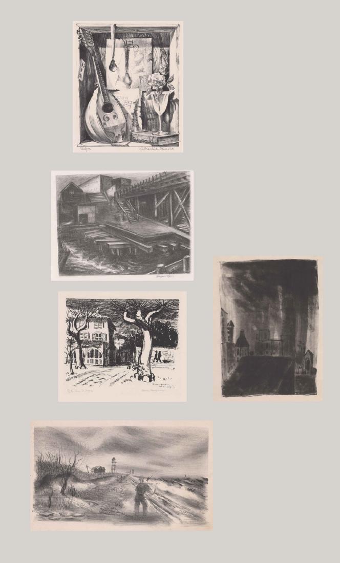 Five Lithographs by Various Artists (1 of 11)