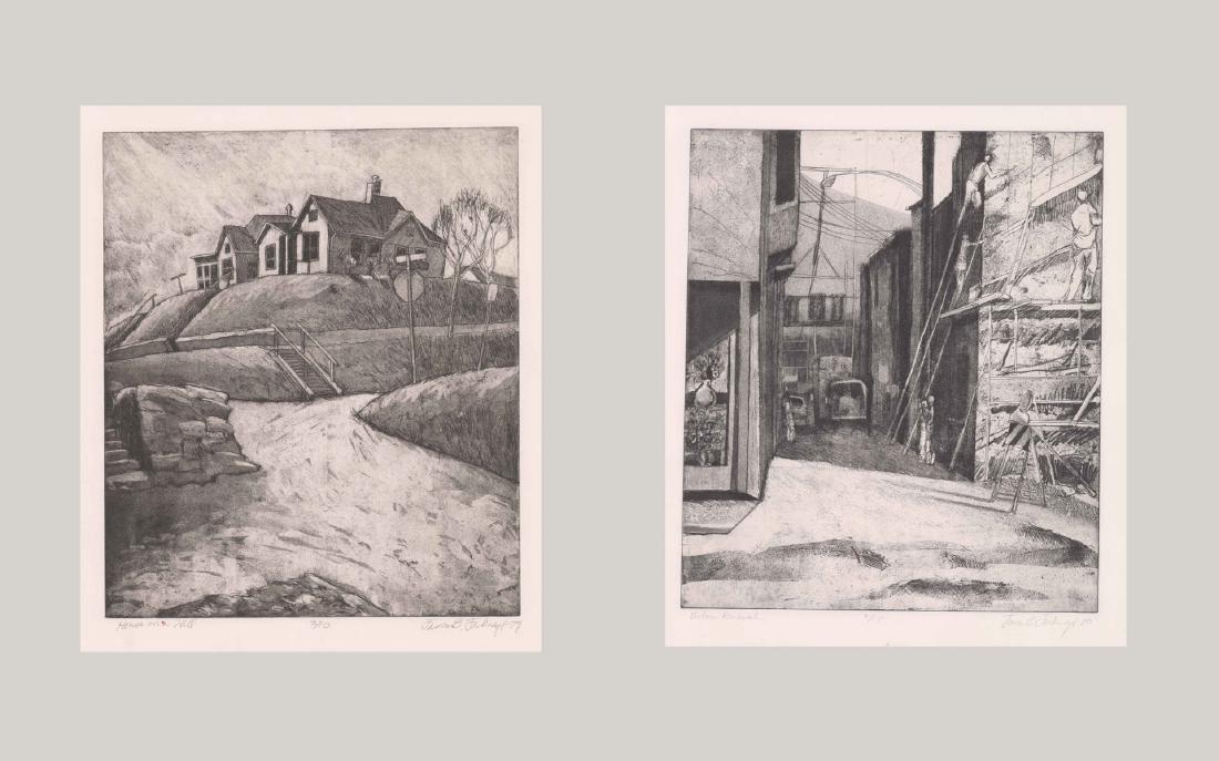 Two James B. Janknegt Signed Etchings (1 of 5)