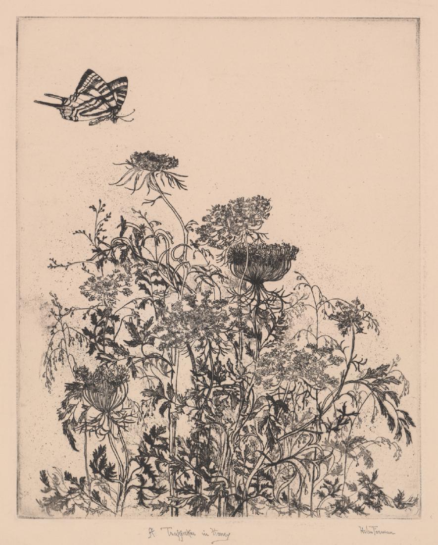 Helen Forman Signed Etching (1 of 4)