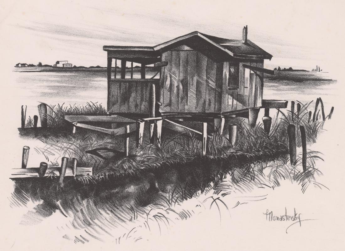 Alex Monastersky WPA Era Lithograph (1 of 4)