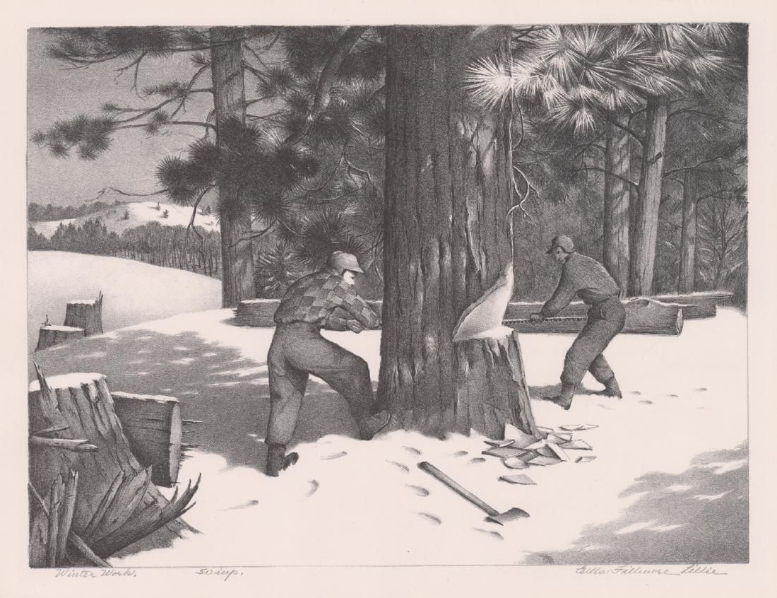 Ella Fillmore Lillie Signed Lithograph (1 of 5)