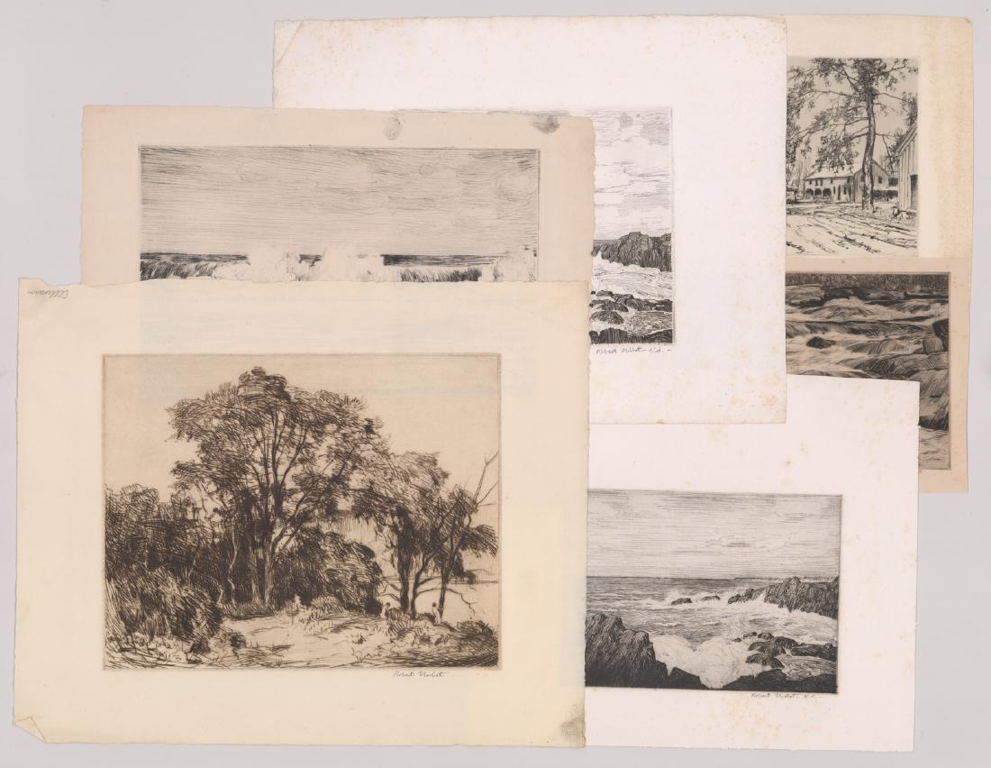 Six Robert Hogg Nisbet Etchings (1 of 5)