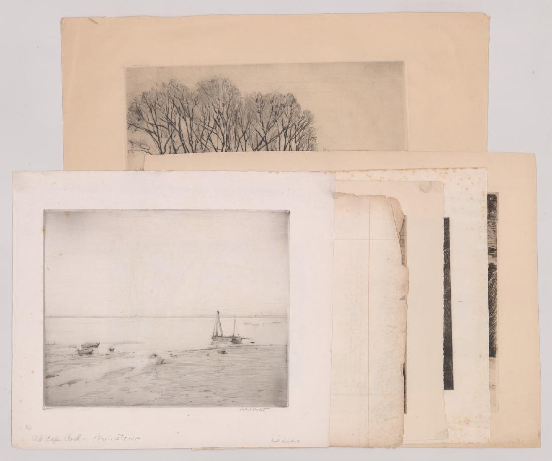 Six Robert Hogg Nisbet Etchings (1 of 7)