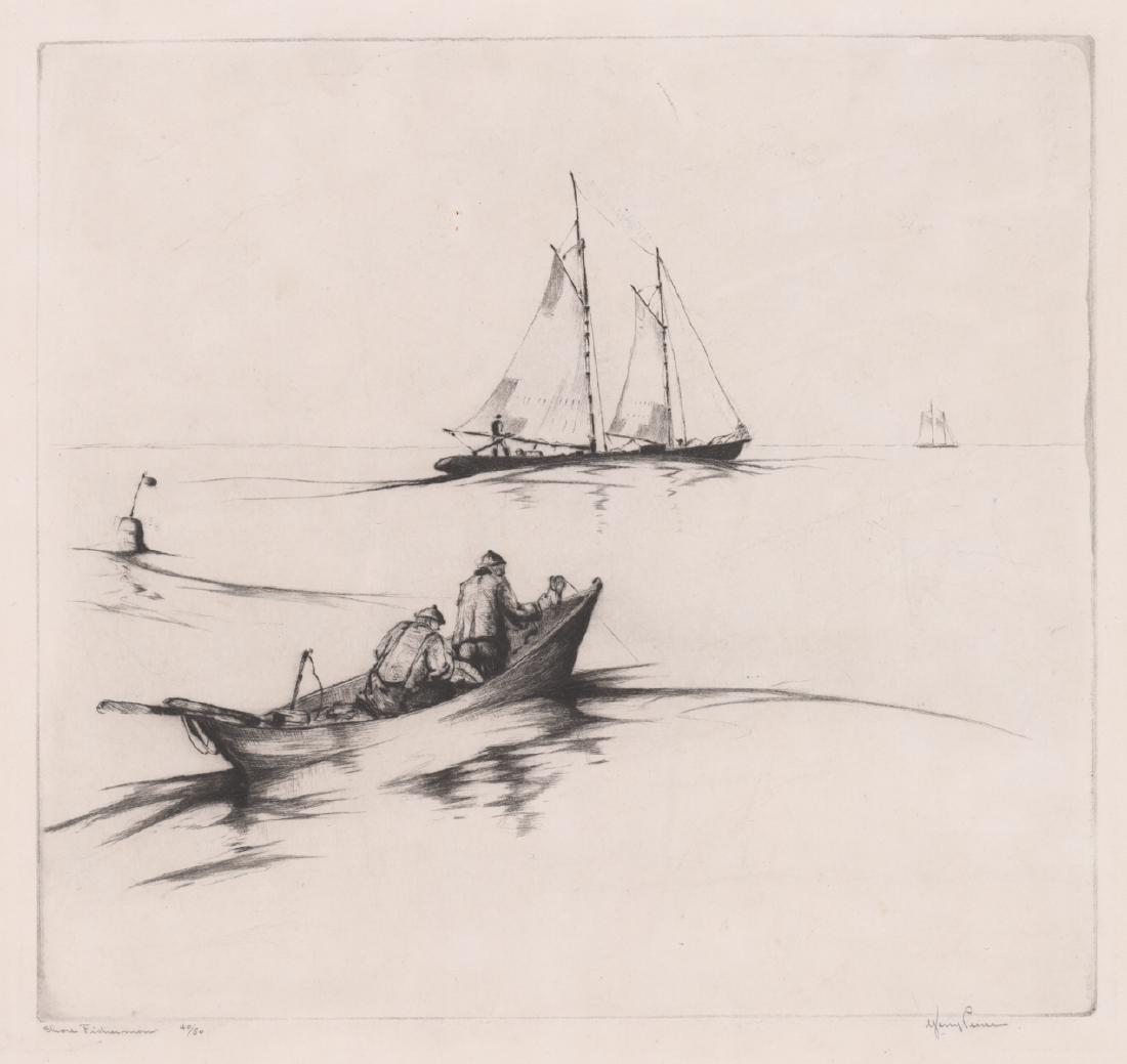 Gerry Peirce Signed Etching (1 of 5)