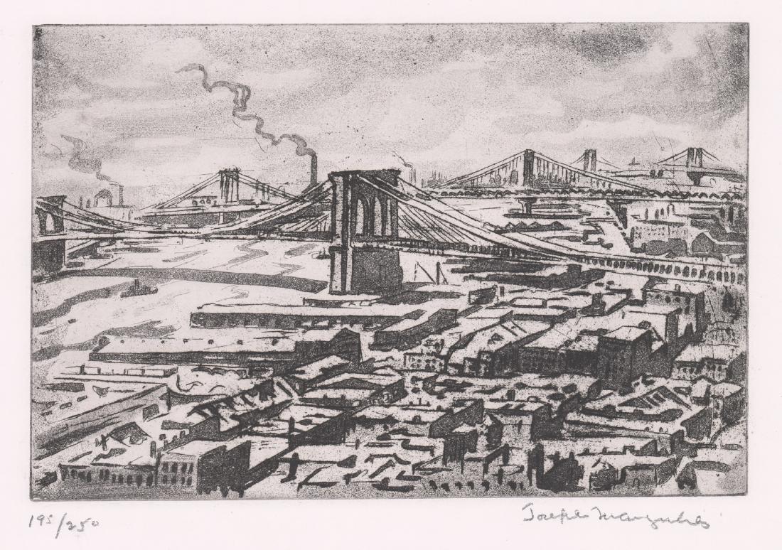 Joseph Margulies Signed Etching (1 of 5)