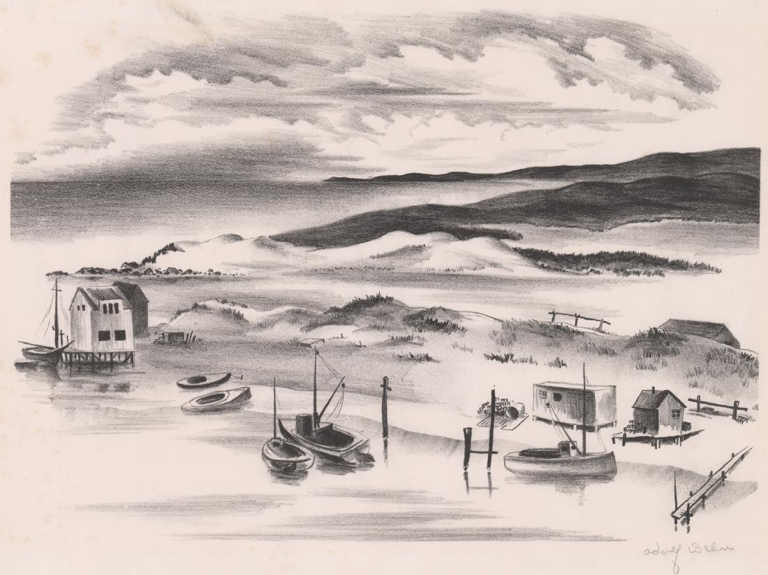 Adolf Dehn Signed Lithograph (1 of 4)