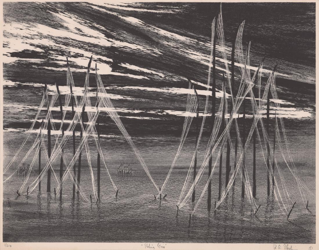 Richard Florsheim Signed Lithograph (1 of 6)