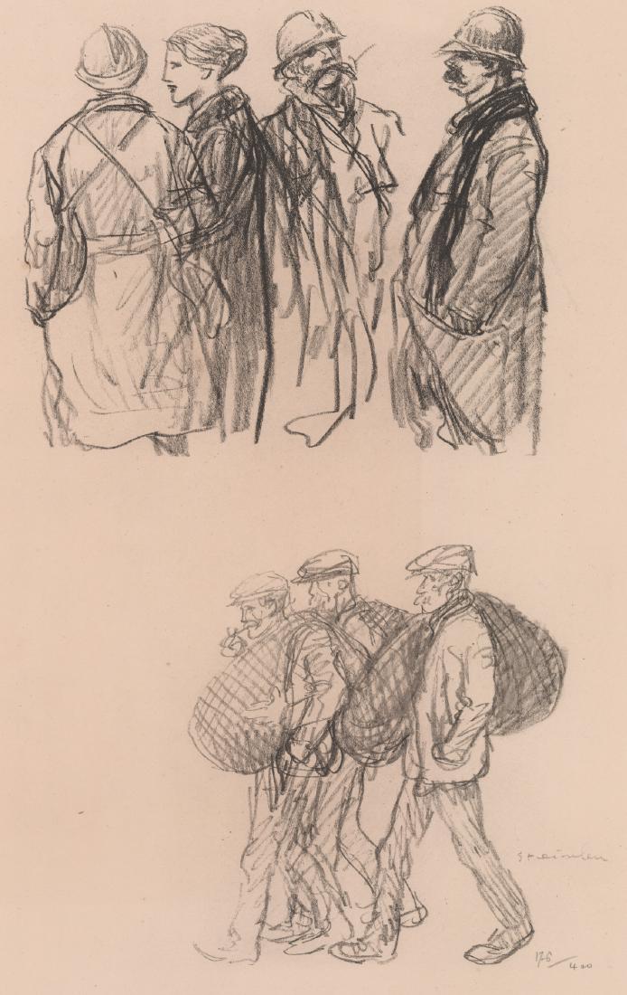 Theophile Alexandre Steinlen Signed Lithograph (1 of 5)