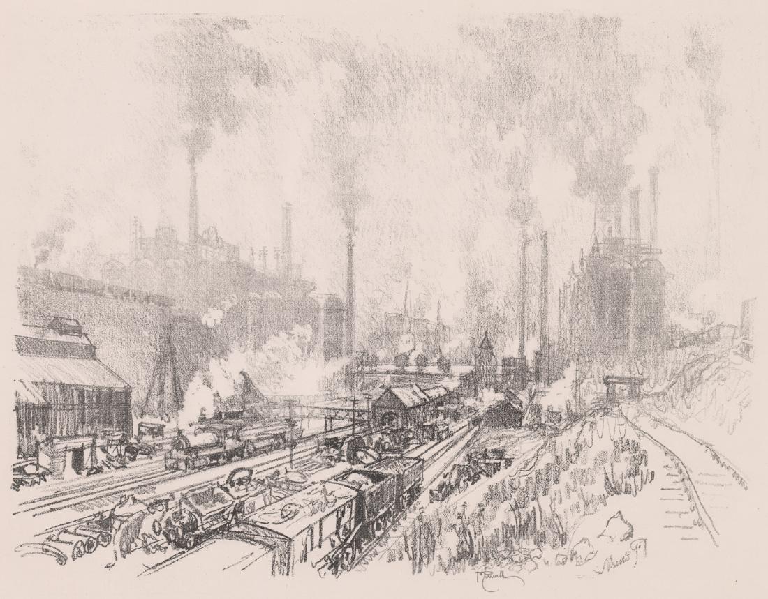 Joseph Pennell Signed Lithograph (1 of 2)