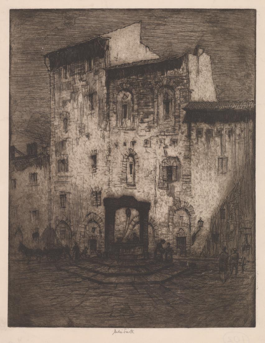 Jules Andre Smith Large Signed Lithograph (1 of 4)