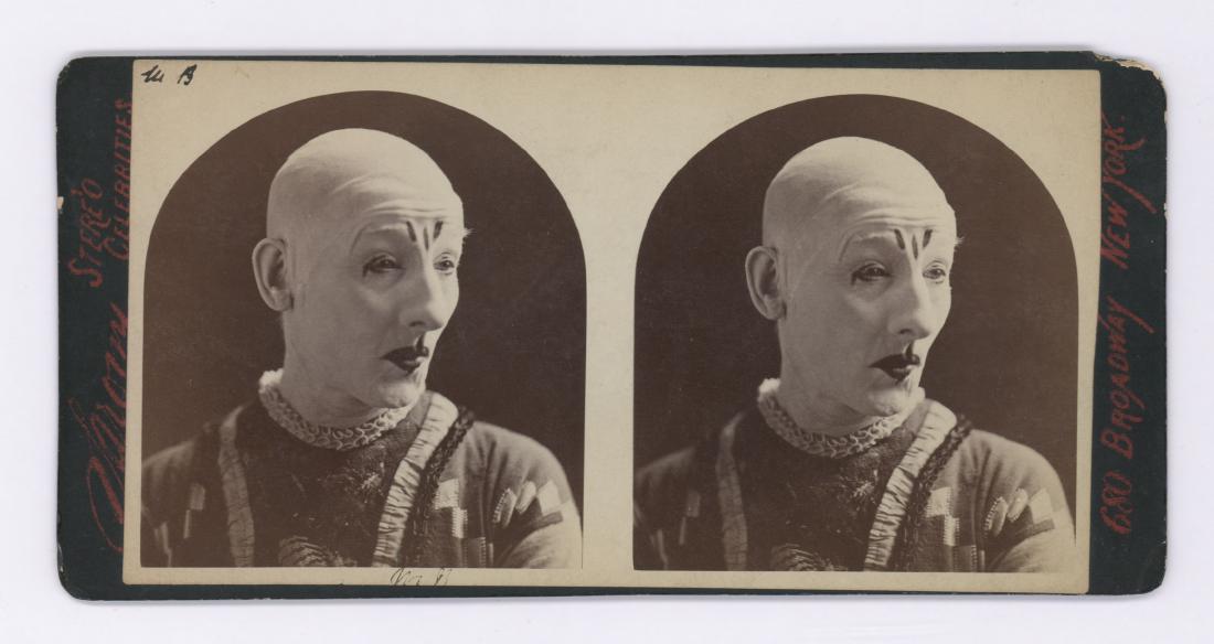 Napoleon Sarony Antique Stereoview: Napoleon Sarony antique stereoview. Photo of G.L. Fox Most famous clown of the 1870s. George Washington Lafayette Fox (July 3, 1825 – October 24, 1877) was an American actor and dancer who became kn