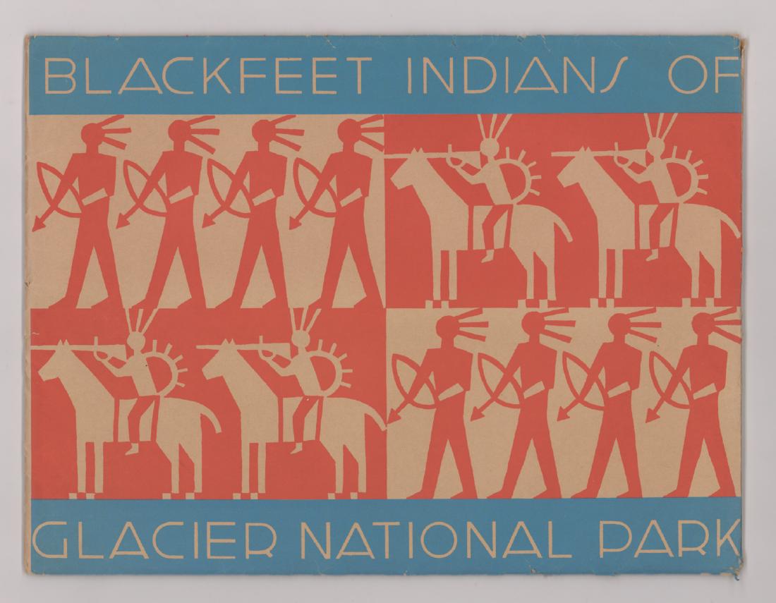Blackfeet Indians Of Glacier National Park Prints: Blackfeet Indians of Glacier National Park set of (24) prints. All are housed in the original envelope and appear VG-EX/EX condition. Provenance: Mark Rucker Collection. All items from this auction ar
