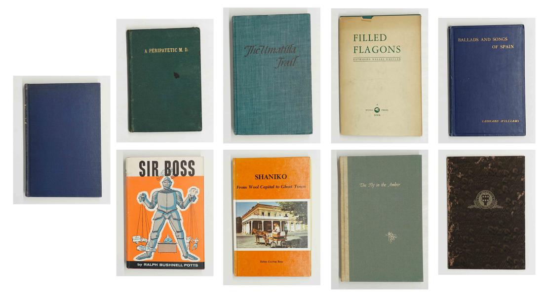 Group of Ten Signed Editions: Group of ten signed editions. Includes: 1) Aristotle's Politics and Poetics. Drawings by Leonard Baskin. #757/1500 and signed by the artist. 1964. 331pp. Ex-libris owner stamp front endsheet. Measures