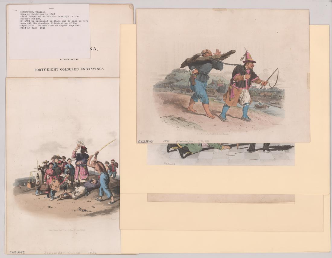 1798-1805 Aquatints from The Costume of China [5] (1 of 5)