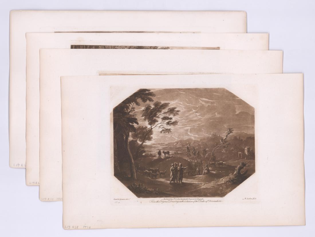After Claude Lorrain (1600 - 1682) Etchings (4) (1 of 3)