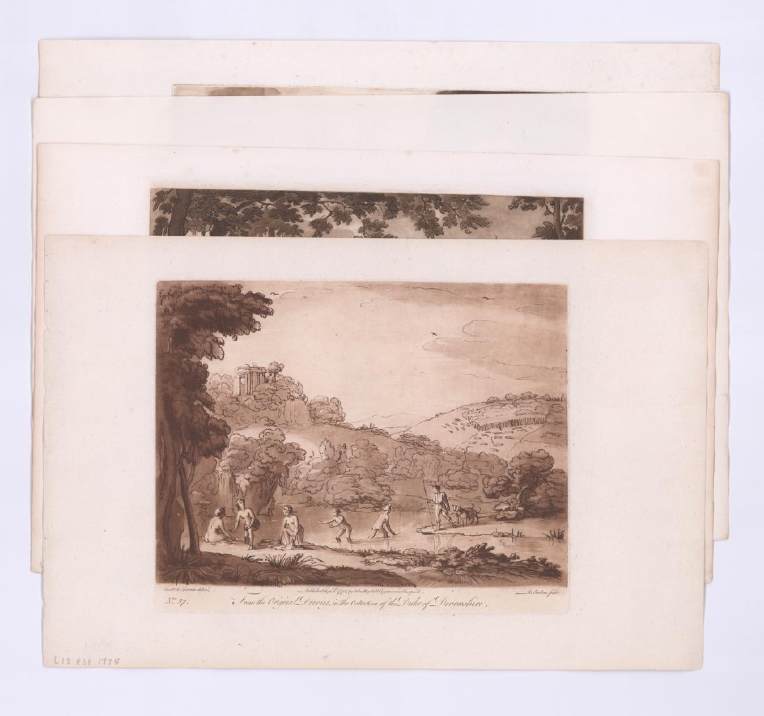After Claude Lorrain (1600 - 1682) Etchings (4) (1 of 3)