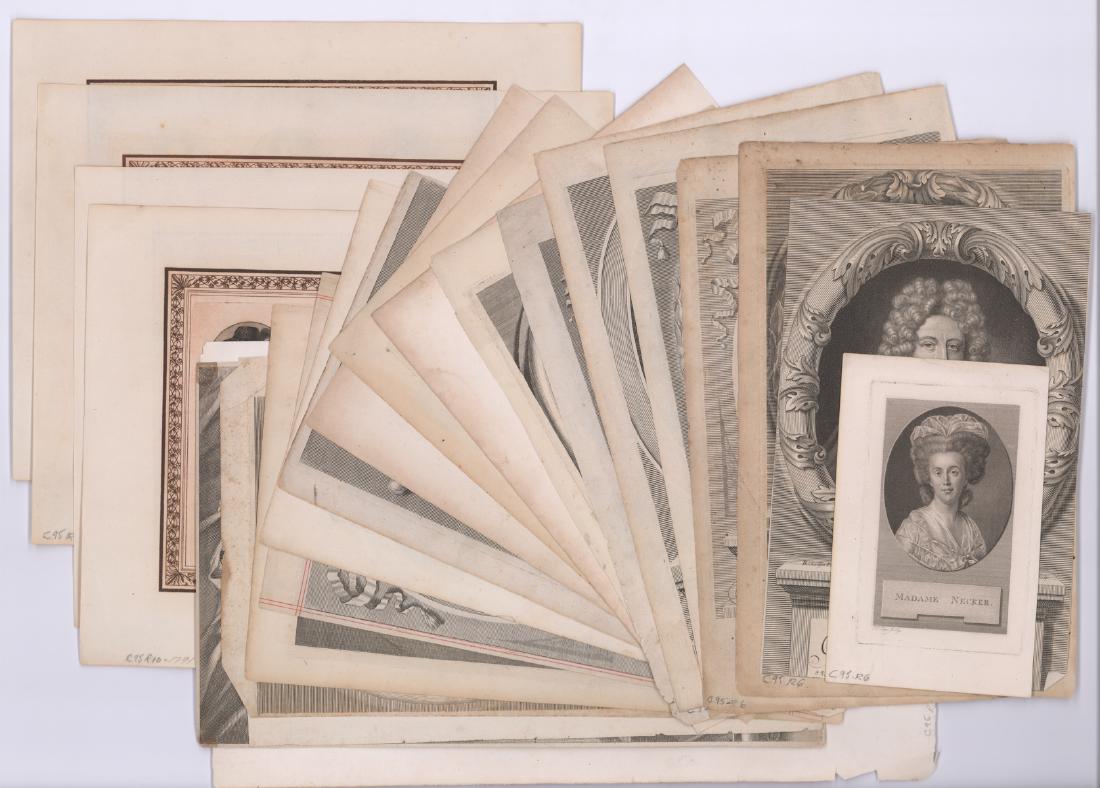 Ca.18th Century Portrait Plates/Etchings (23) (1 of 11)