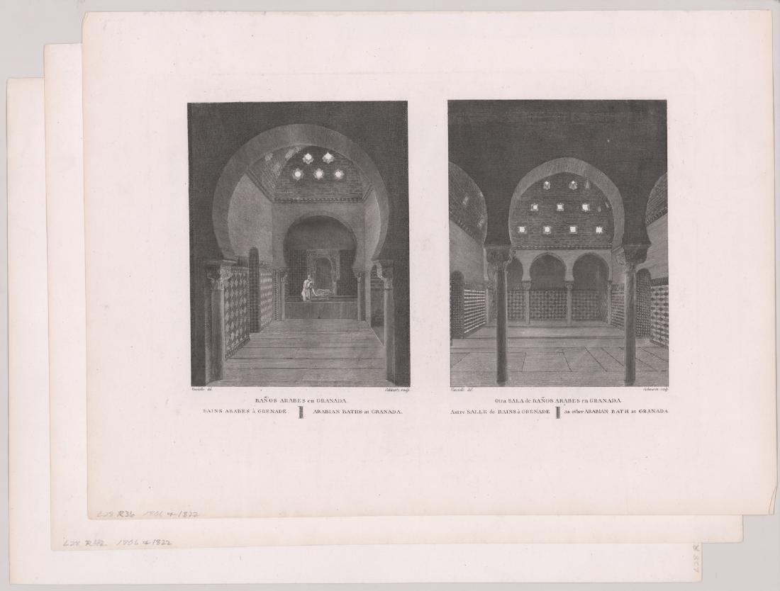 Ca 1806 - 1822 Roman Baths Engravings (5) (1 of 4)