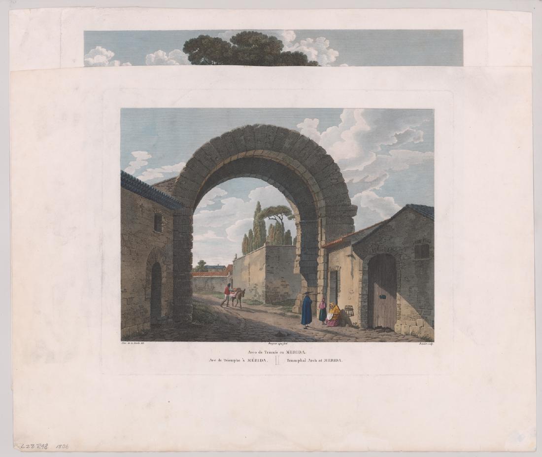 Ca.1806 Spanish Colored Engravings (2) (1 of 3)