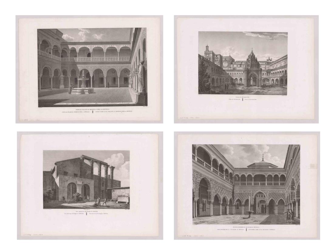 Ca.1806-1822 Copper Engravings Views of Spain (4) (1 of 5)