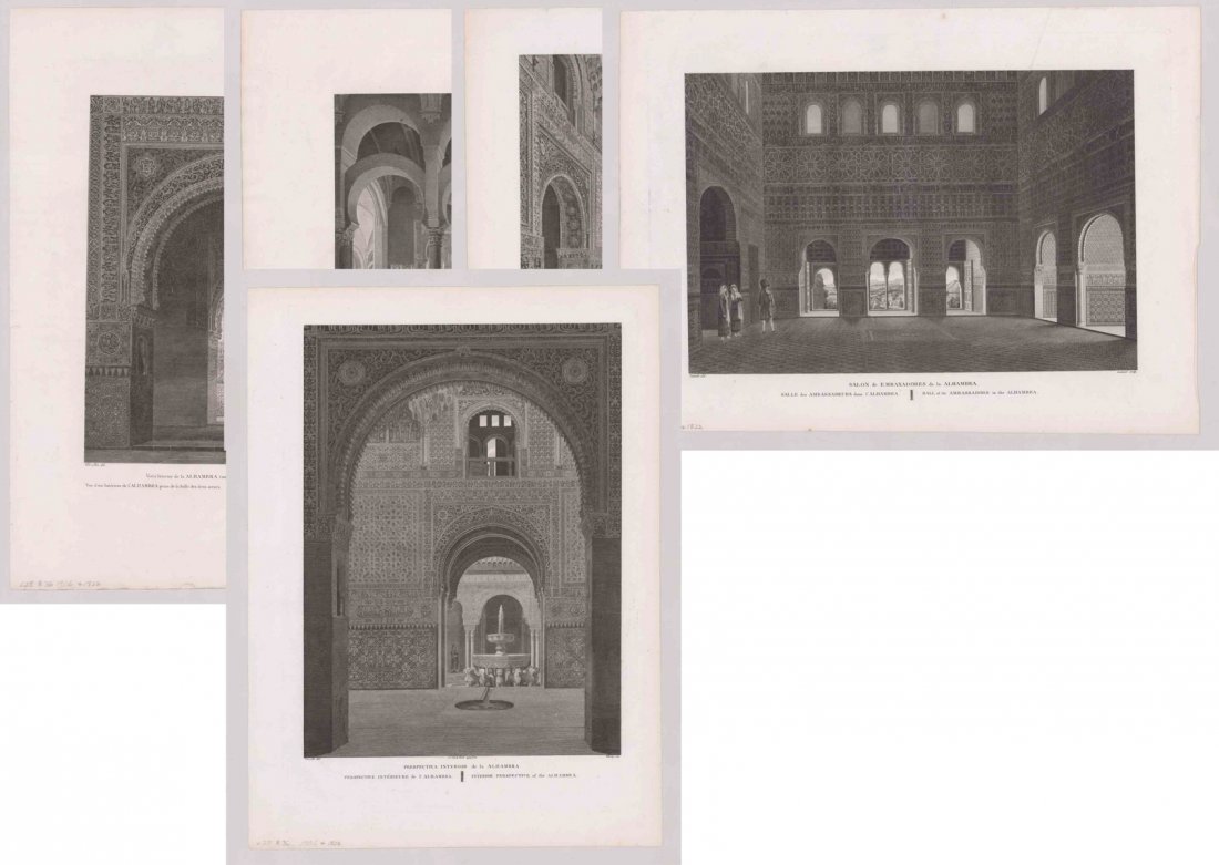 1806/1822 Large Engravings Views of Spain (5) (1 of 6)