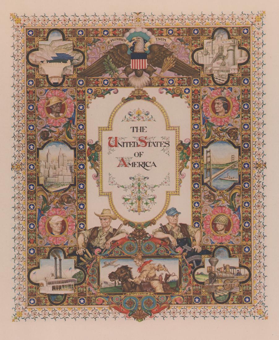 1947 Arthur Szyk Lithograph (1 of 2)