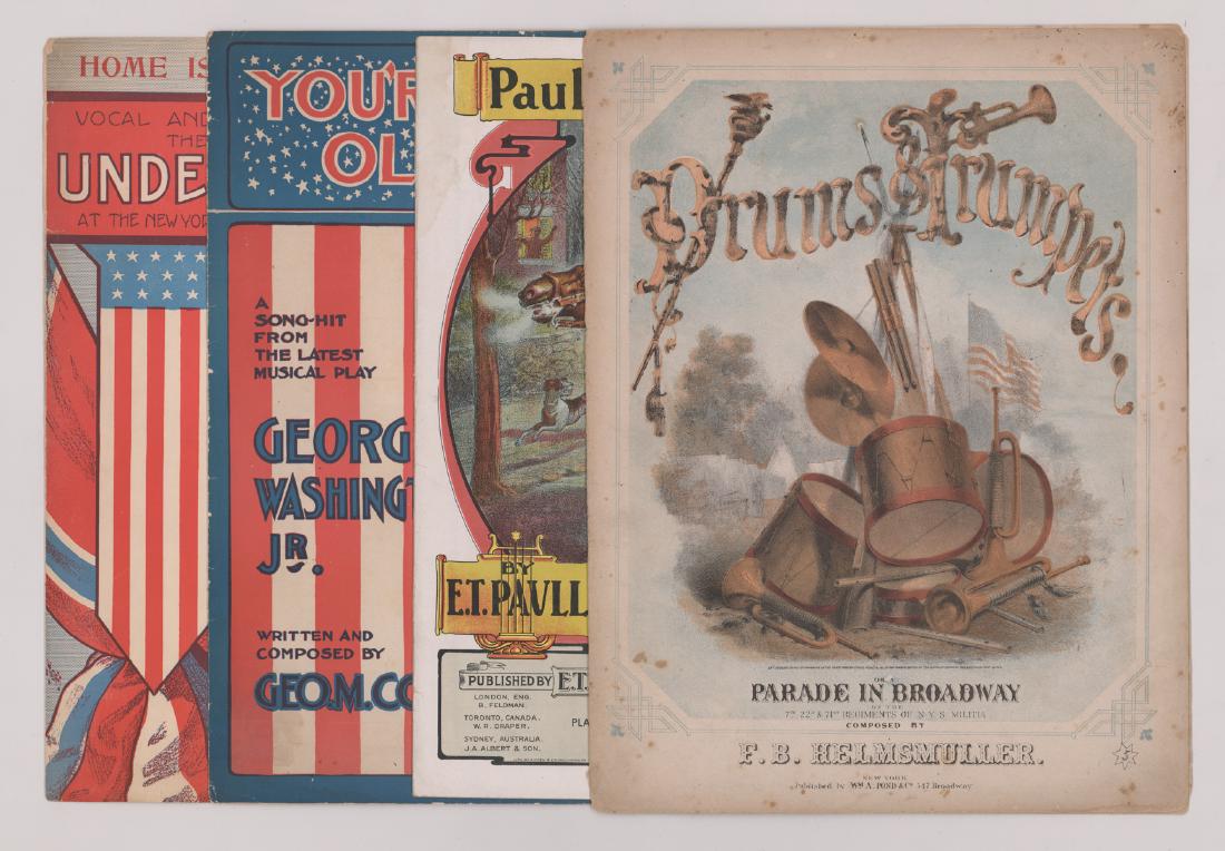 U.S.A. Patriotic Sheet Music (4) (1 of 3)