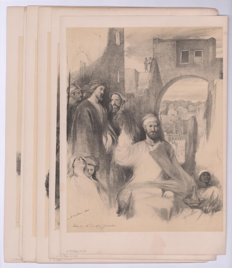 David (Sir David) Wilkie Lithographs (6) (1 of 7)