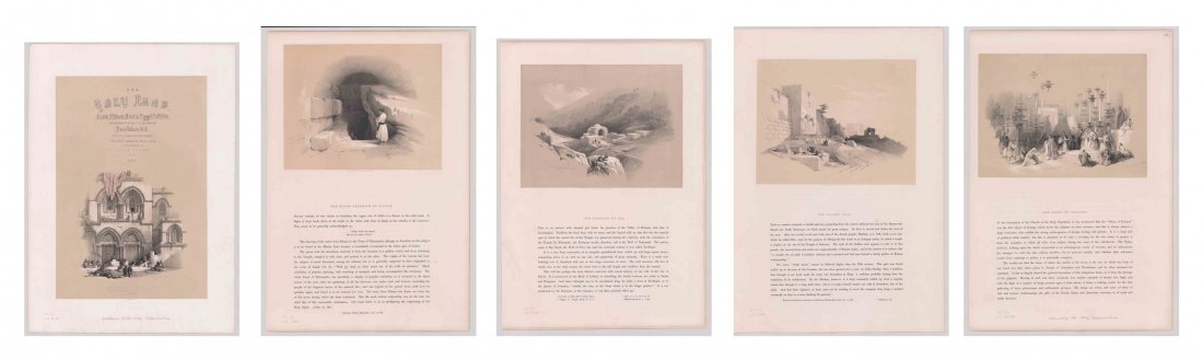 Ca.1842 David Roberts 'The Holy Land, Vol 1' (4) (1 of 6)