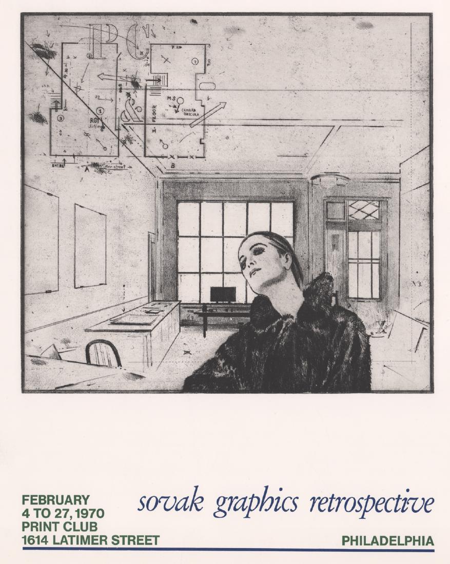 Pravoslav Sovak Etching (1 of 4)