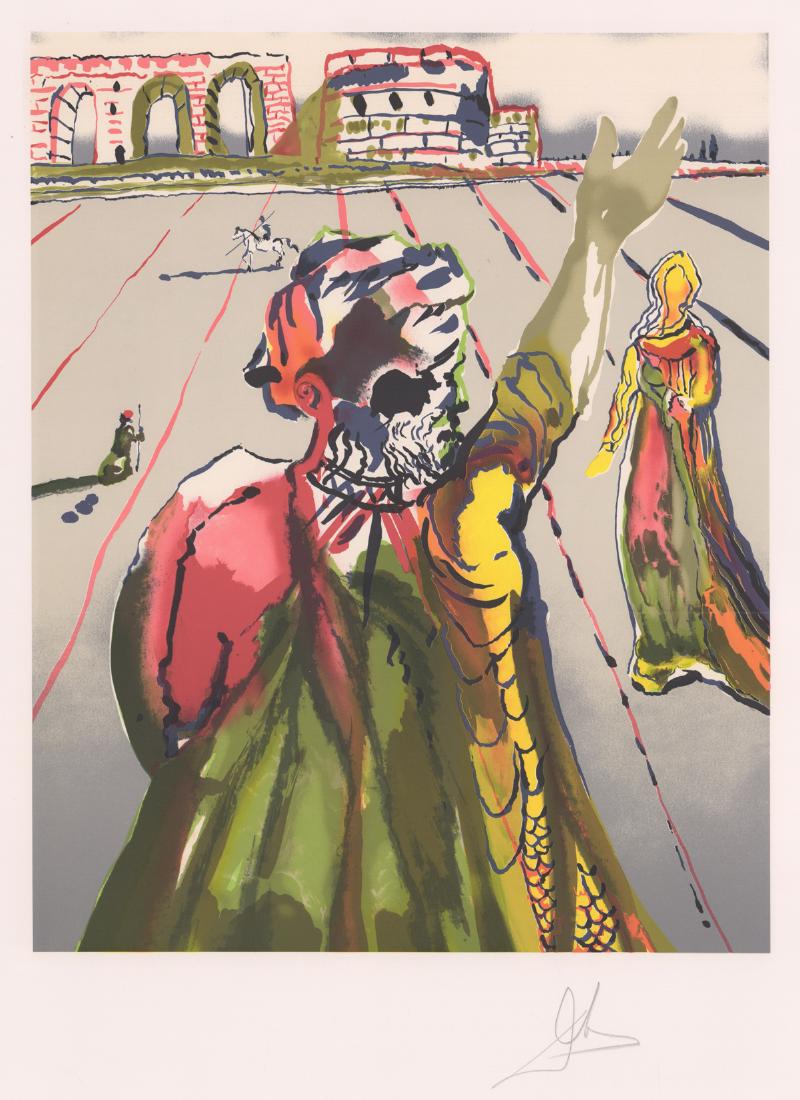 After Salvador Dali Print on Arches France Paper (1 of 4)