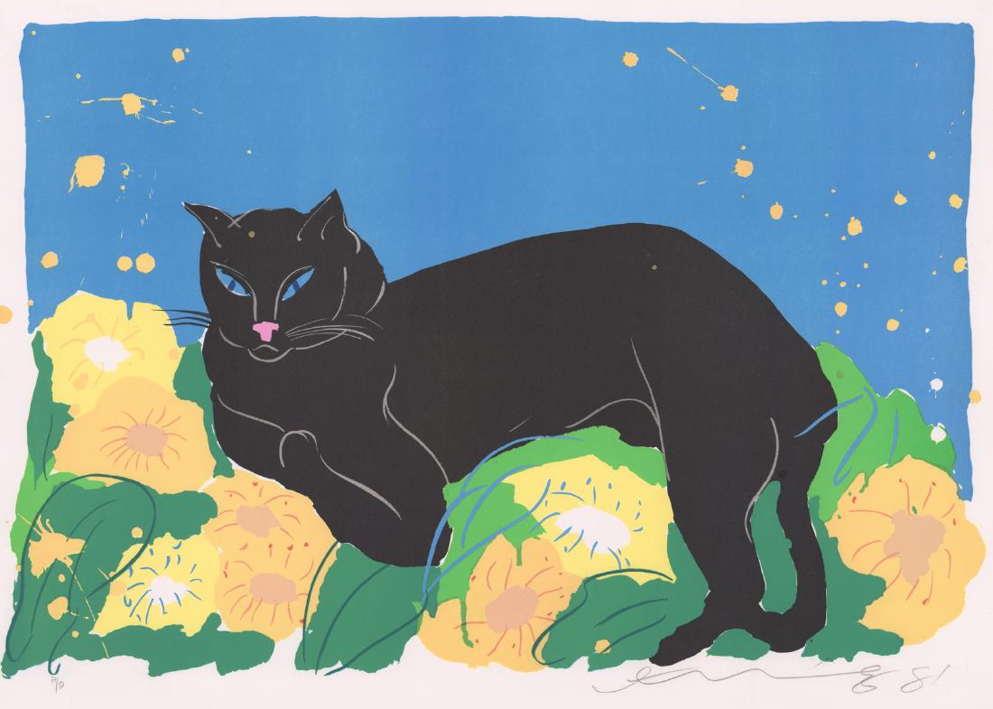 Walasse Ting Color Lithograph (1 of 5)