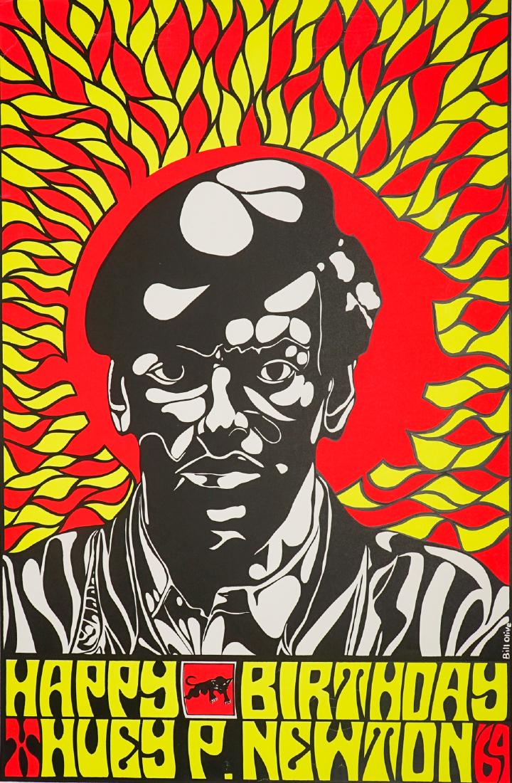 Bill Olive, Screenprint Color Poster (1 of 4)