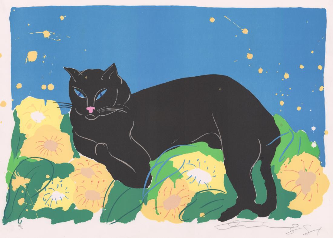 Walasse Ting Signed Lithograph (1 of 5)