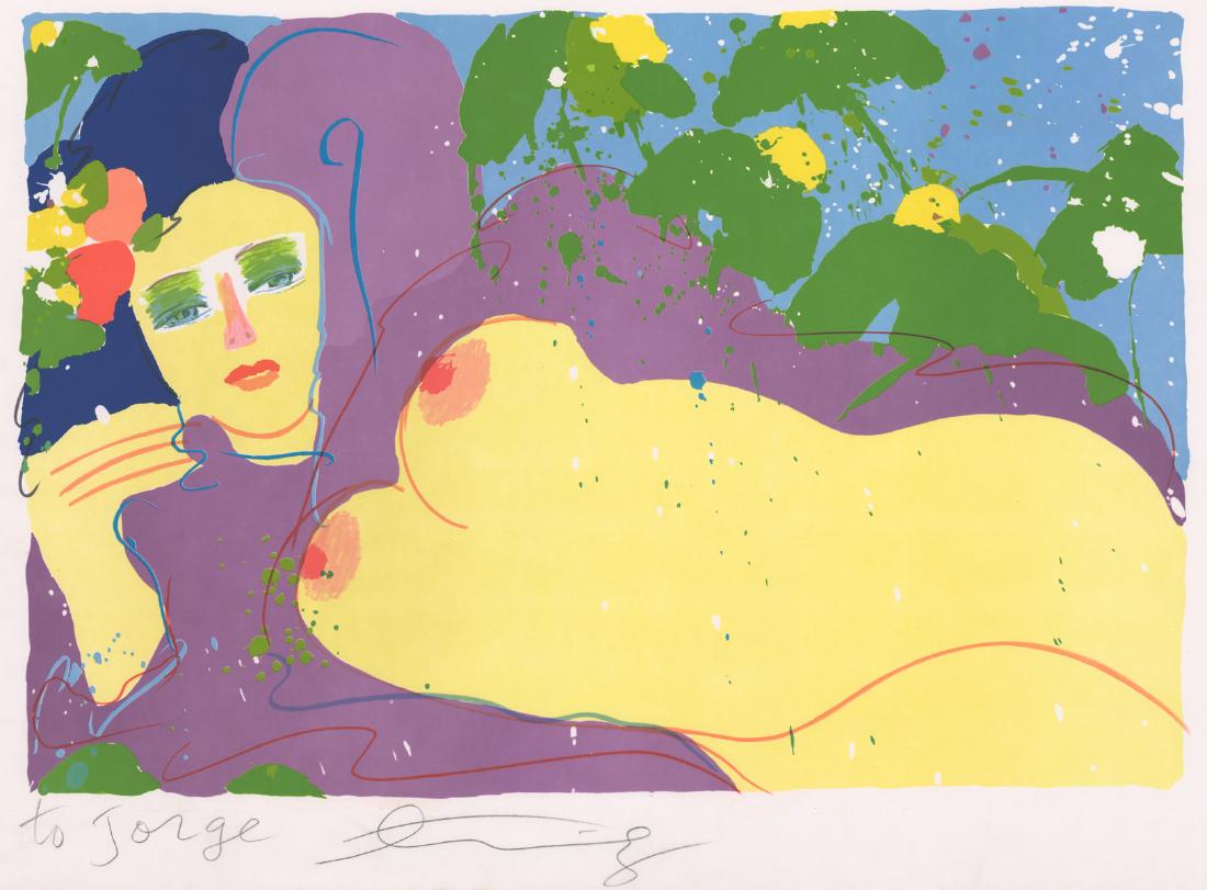 Walasse Ting Signed Lithograph (1 of 4)