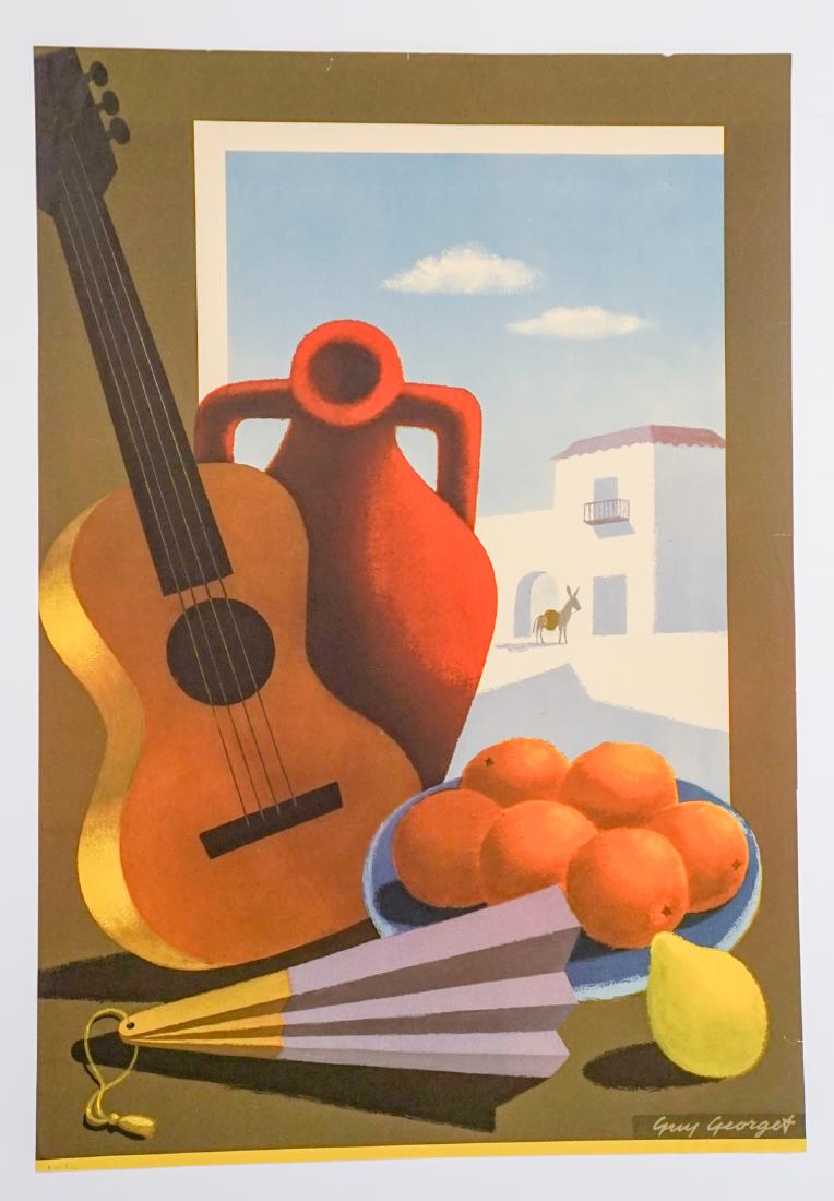 0143 Vintage Travel Poster Paris