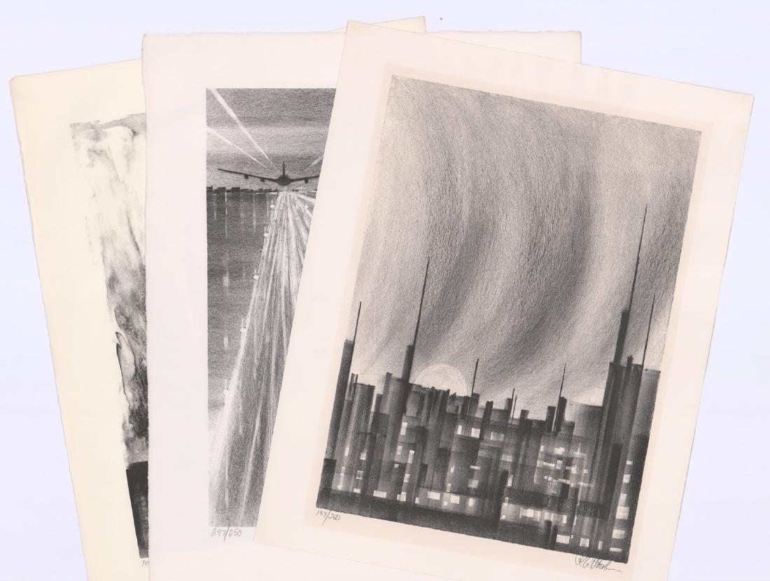 Richard Florsheim Signed Lithographs (3) (1 of 4)