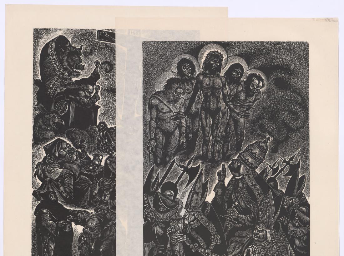 Fritz Eichenberg Woodcuts (2) (1 of 3)