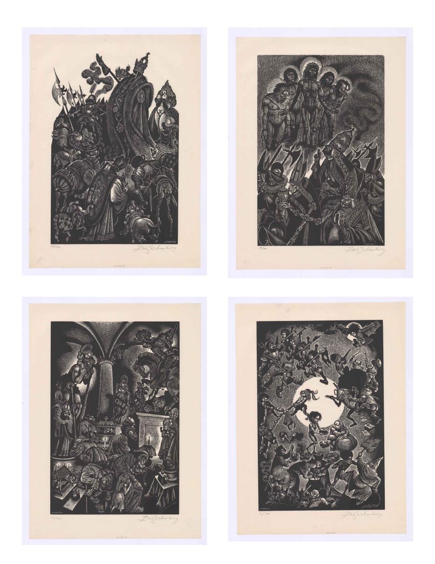 Fritz Eichenberg Woodcuts (4) (1 of 5)