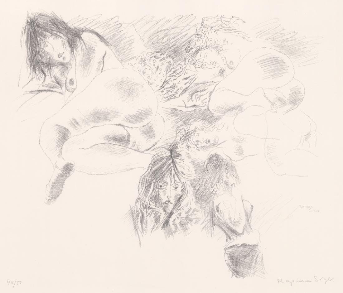 Raphael Soyer Signed Lithograph (1 of 5)