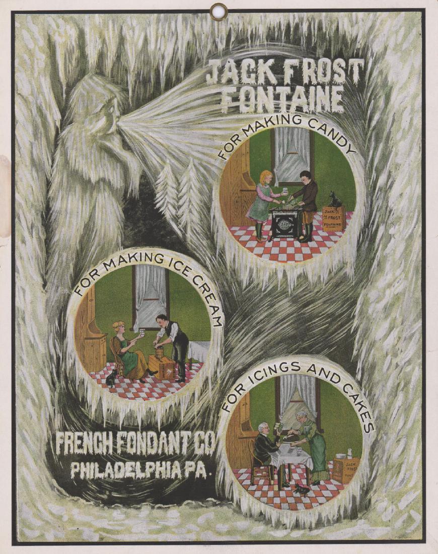 Jack Frost Fontaine Original Store Display Sign (1 of 4)