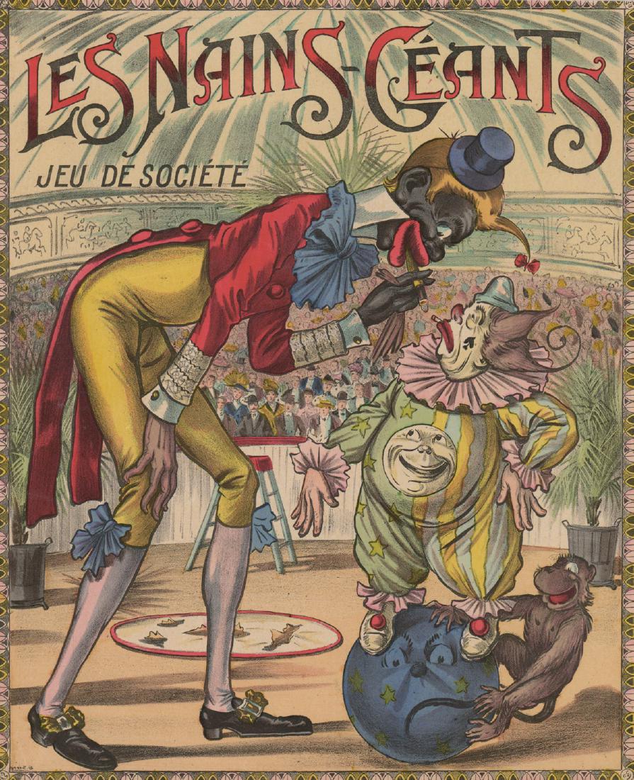 Les Nains Geants, Jeu de Socite Lithograph (1 of 4)