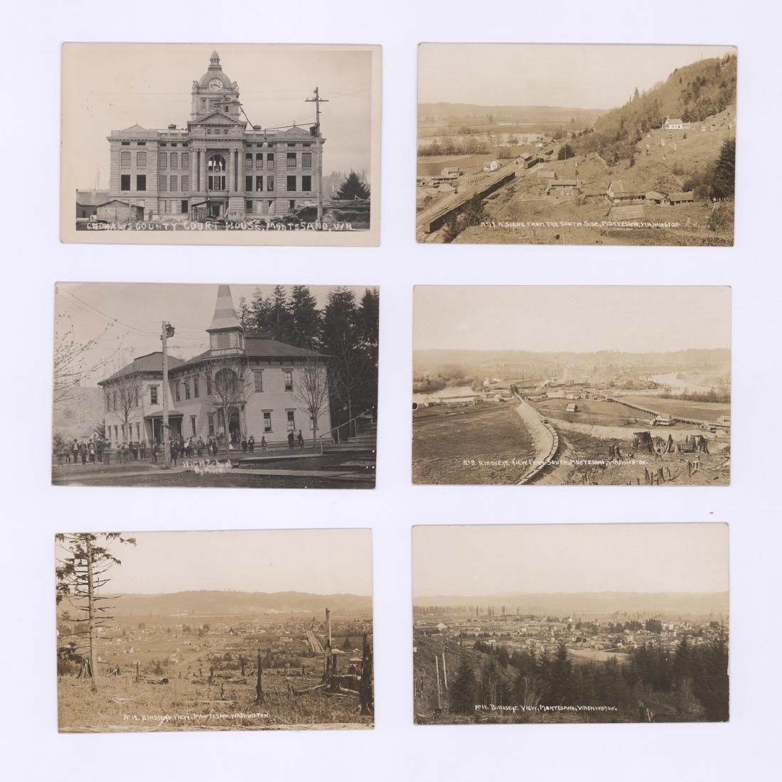 [montesano, Washington] Real Photo Postcards (6)