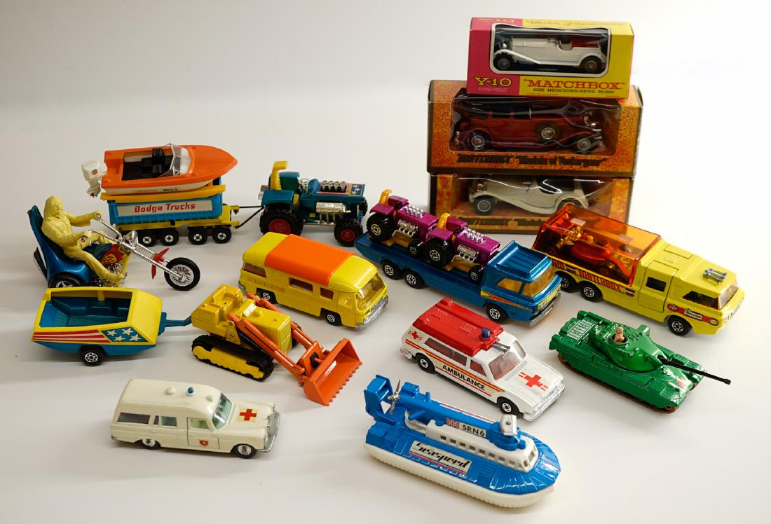Matchbox Lesney King Size Cars (16): Matchbox Lesney King Size group of (16) vehicles. All are EX+/NrMt to NrMt/Mt. One owner, these were purchased as collectibles by the consignor and not a toy. These have been handled only a few times.