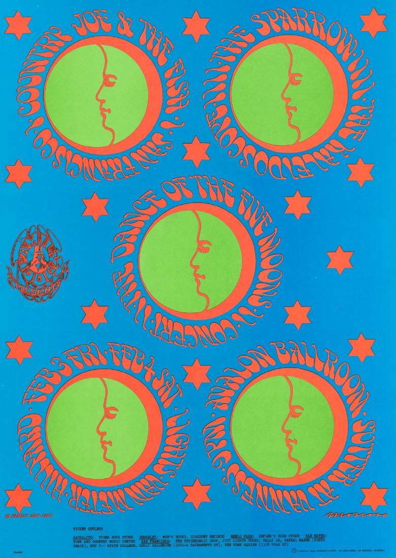 1967 Family Dog Avalon Ballroom FD-46-1 (1 of 5)