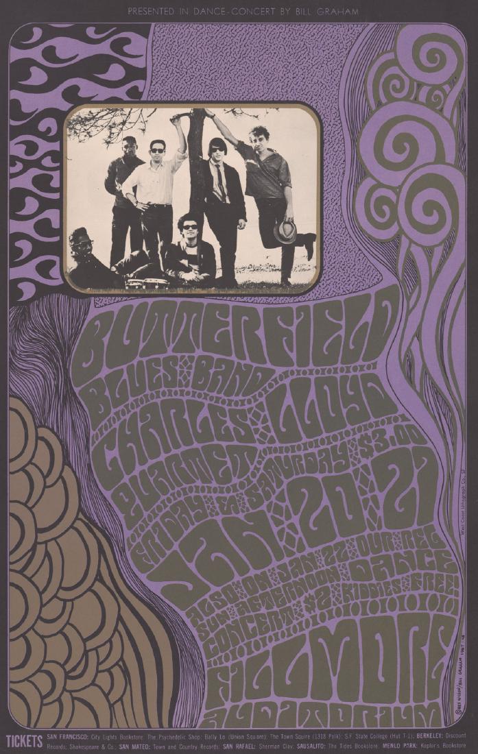 1967 Bill Graham Fillmore Poster BG-46 (1 of 5)