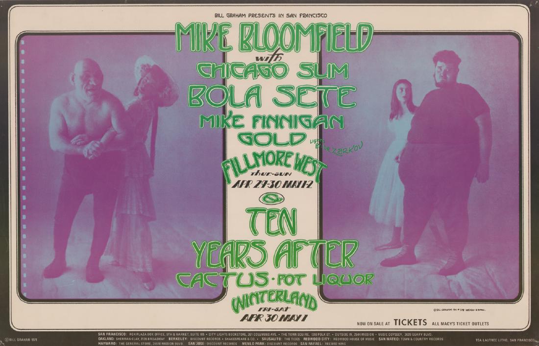 1971 Bill Graham Winterland Poster BG-278 (1 of 5)