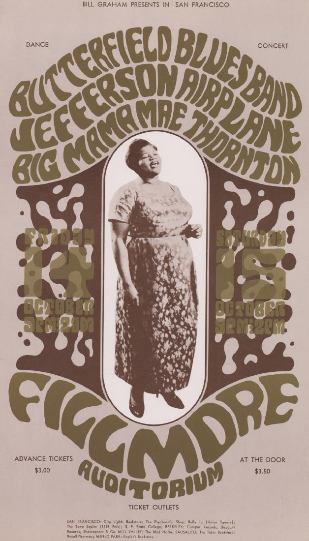 1966 Jefferson Airplane Bill Graham Poster BG-31-3 (1 of 4)