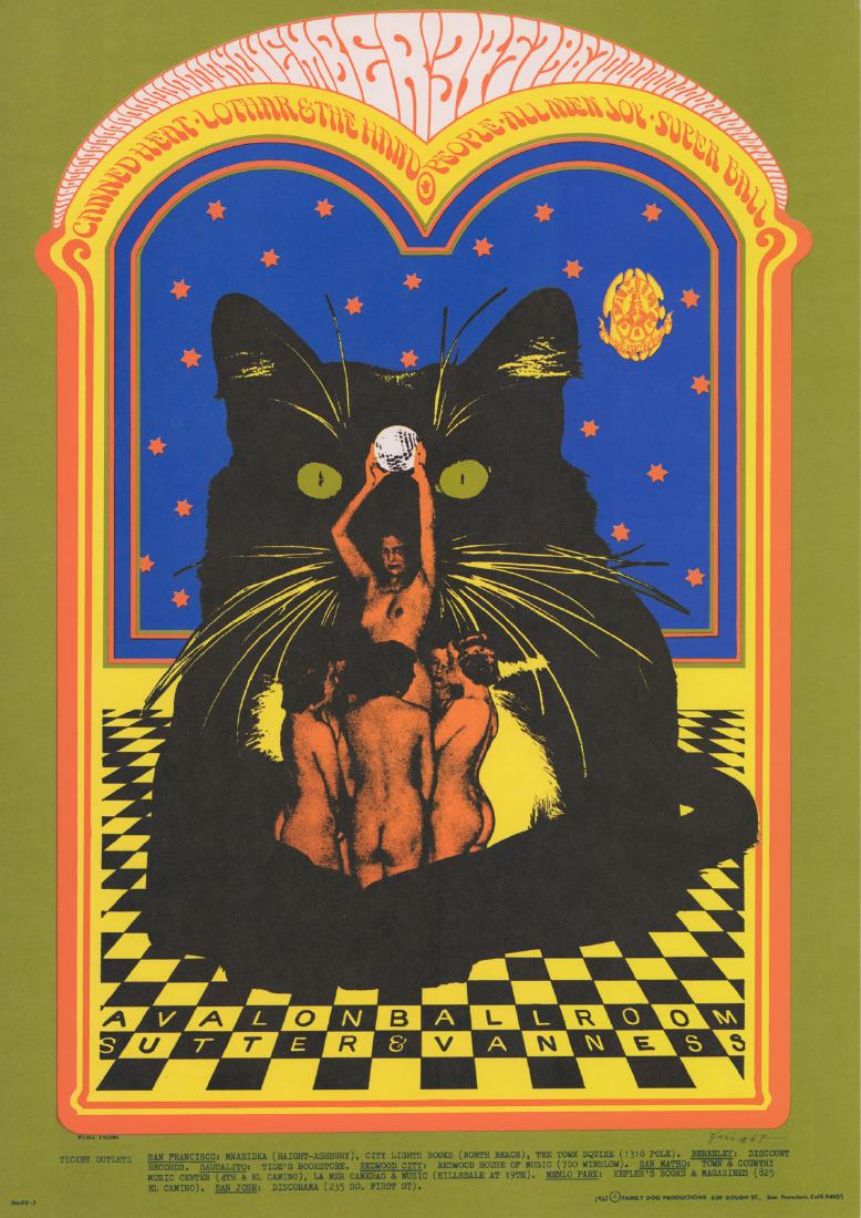 1967 Family Dog Avalon Ballroom Poster FD-90-1 (1 of 5)